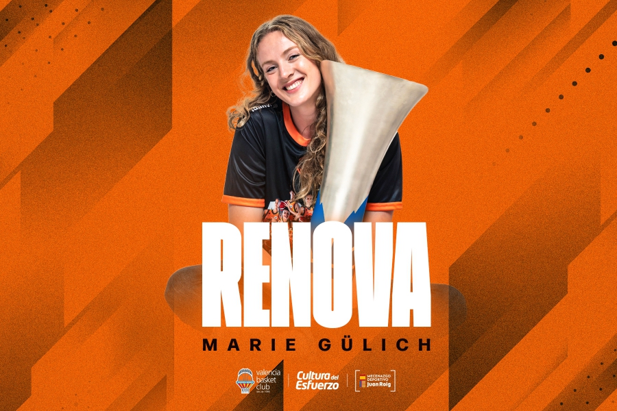 Marie Gülich complirà el seu quart any a Valencia Basket